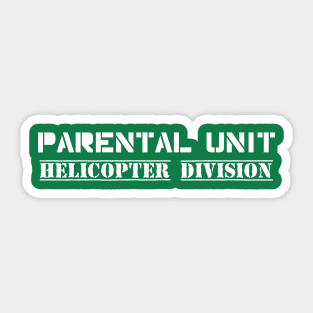 Helicopter Parent Sticker